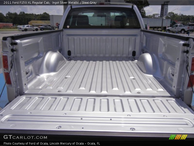 Ingot Silver Metallic / Steel Gray 2011 Ford F150 XL Regular Cab