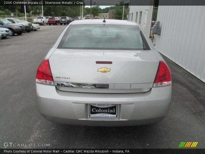Silverstone Metallic / Gray 2006 Chevrolet Impala LS