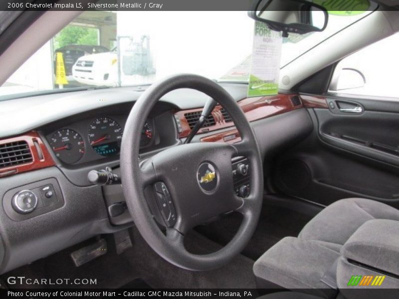 Silverstone Metallic / Gray 2006 Chevrolet Impala LS