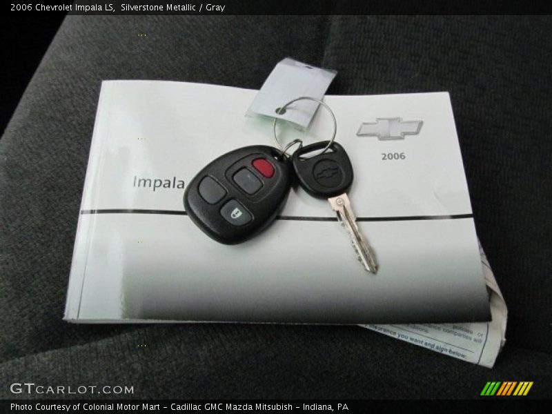 Silverstone Metallic / Gray 2006 Chevrolet Impala LS