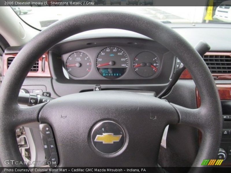 Silverstone Metallic / Gray 2006 Chevrolet Impala LS
