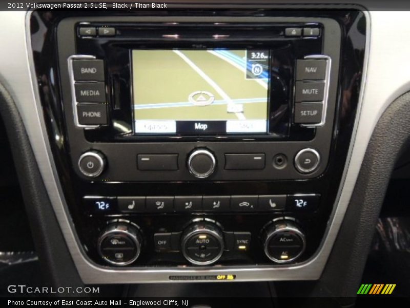 Black / Titan Black 2012 Volkswagen Passat 2.5L SE