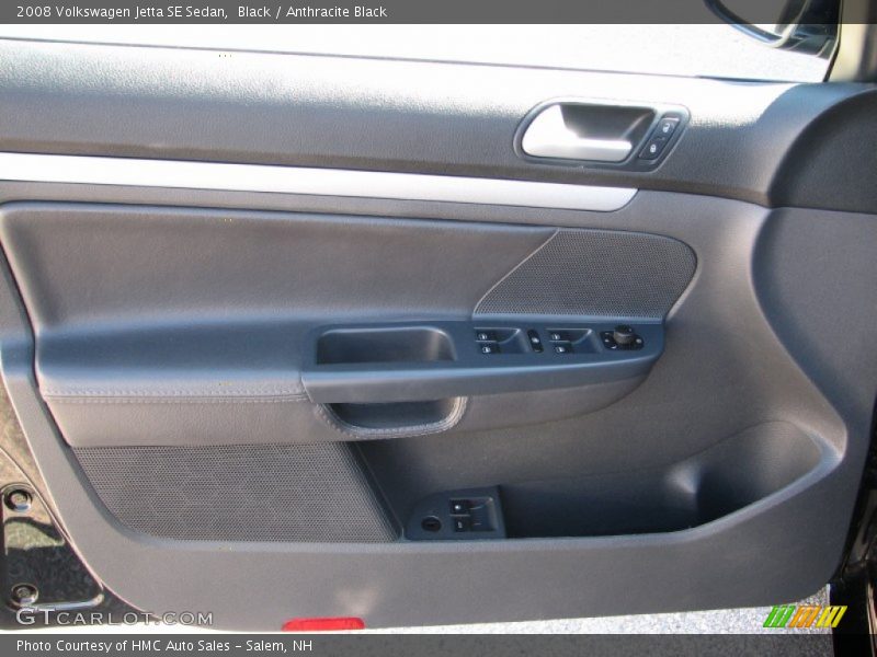 Black / Anthracite Black 2008 Volkswagen Jetta SE Sedan