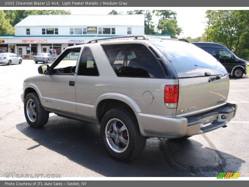 Light Pewter Metallic / Medium Gray 2003 Chevrolet Blazer LS 4x4