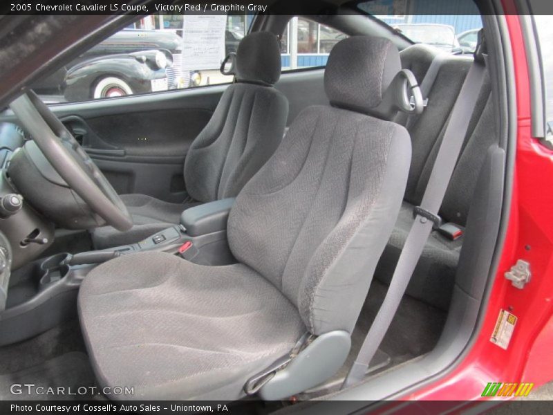 Front Seat of 2005 Cavalier LS Coupe