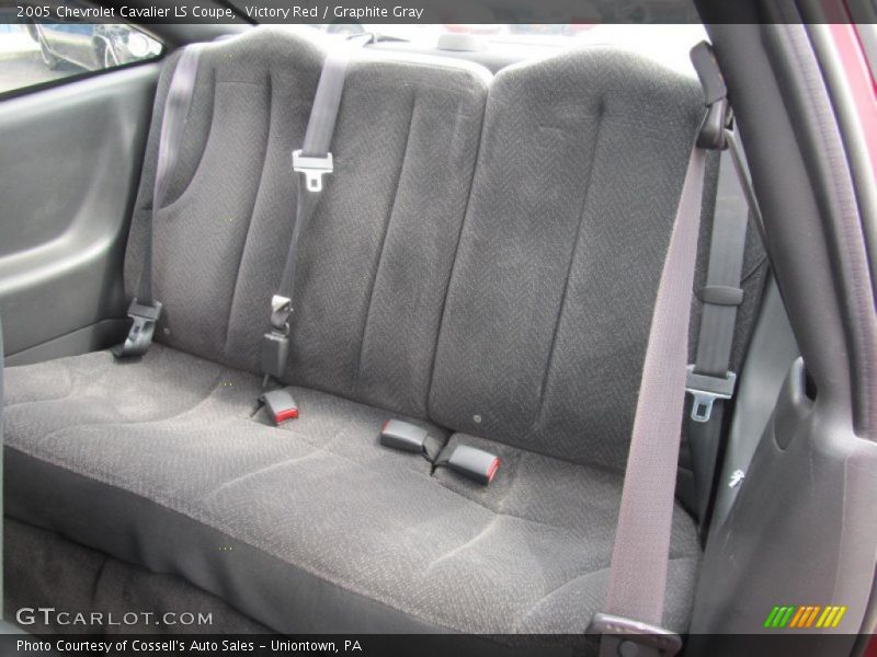 Rear Seat of 2005 Cavalier LS Coupe