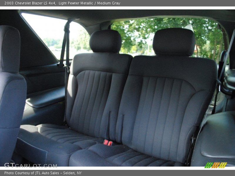 Light Pewter Metallic / Medium Gray 2003 Chevrolet Blazer LS 4x4