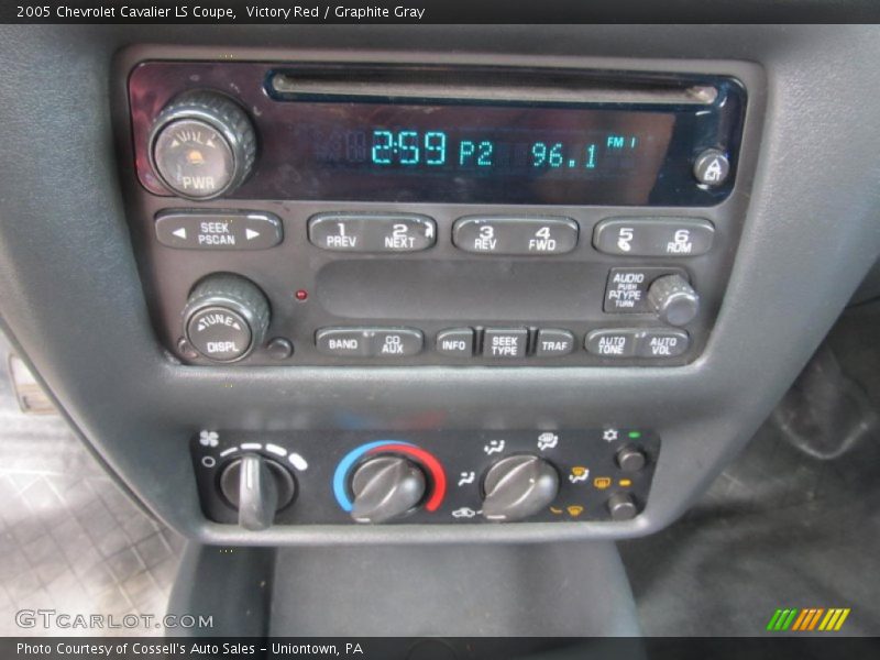 Audio System of 2005 Cavalier LS Coupe