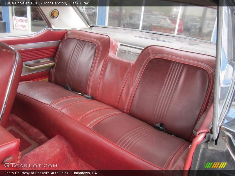 Rear Seat of 1964 300 2-Door Hardtop