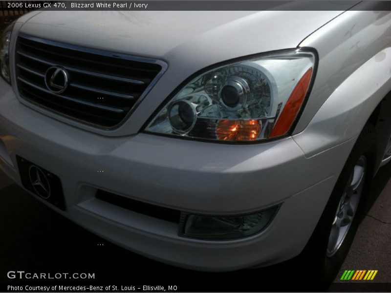 Blizzard White Pearl / Ivory 2006 Lexus GX 470