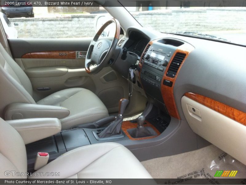 Blizzard White Pearl / Ivory 2006 Lexus GX 470