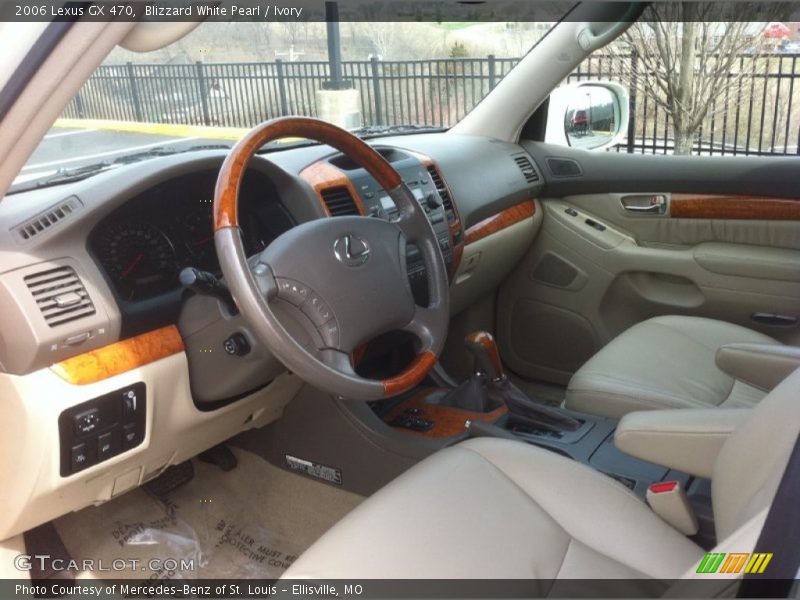 Blizzard White Pearl / Ivory 2006 Lexus GX 470