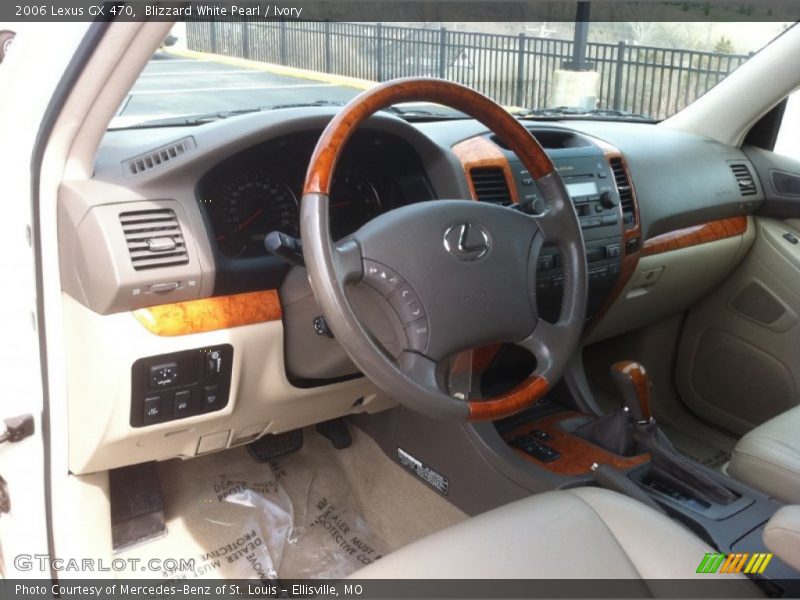 Blizzard White Pearl / Ivory 2006 Lexus GX 470