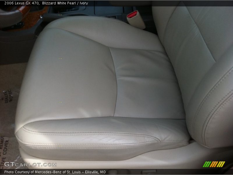 Blizzard White Pearl / Ivory 2006 Lexus GX 470
