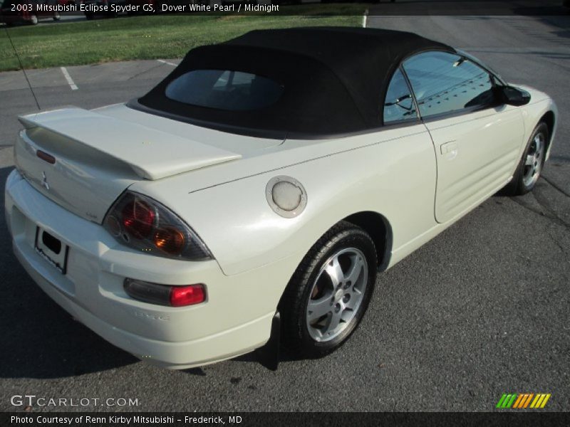 Dover White Pearl / Midnight 2003 Mitsubishi Eclipse Spyder GS