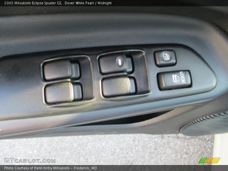 Dover White Pearl / Midnight 2003 Mitsubishi Eclipse Spyder GS