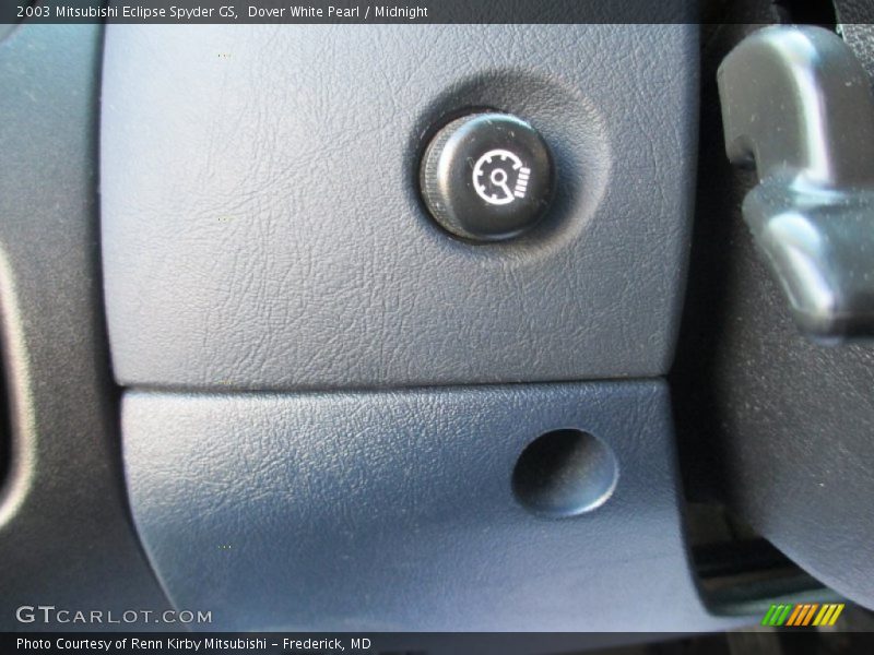 Dover White Pearl / Midnight 2003 Mitsubishi Eclipse Spyder GS