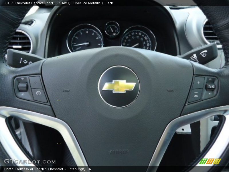 Controls of 2012 Captiva Sport LTZ AWD