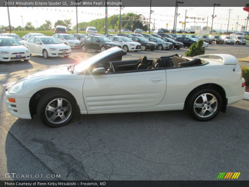 Dover White Pearl / Midnight 2003 Mitsubishi Eclipse Spyder GS