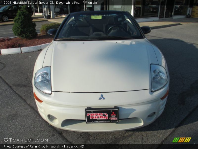 Dover White Pearl / Midnight 2003 Mitsubishi Eclipse Spyder GS