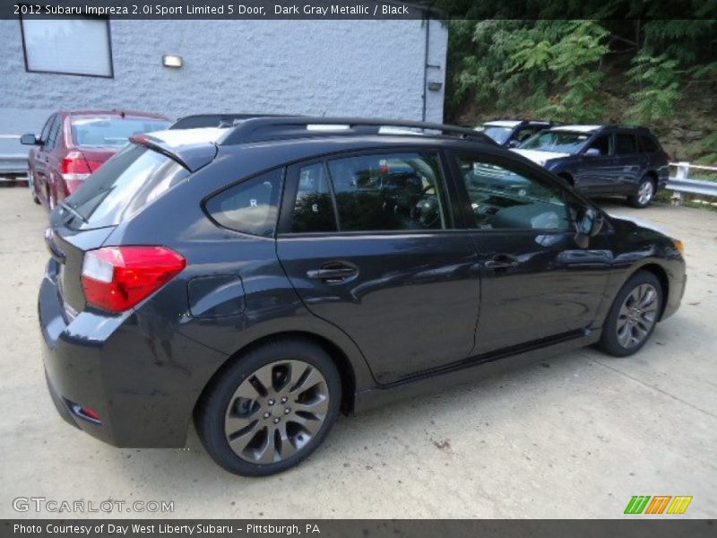 Dark Gray Metallic / Black 2012 Subaru Impreza 2.0i Sport Limited 5 Door