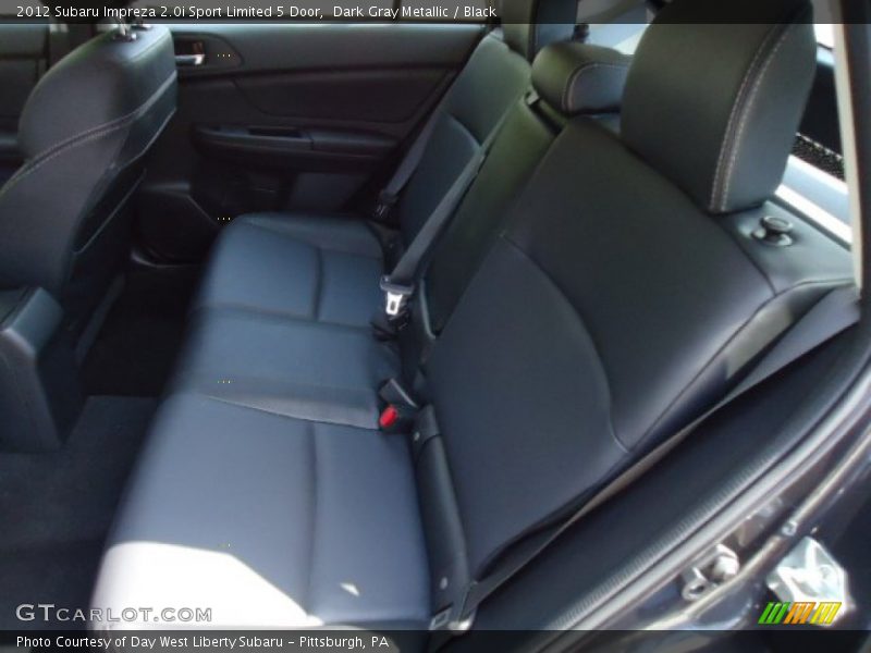 Dark Gray Metallic / Black 2012 Subaru Impreza 2.0i Sport Limited 5 Door
