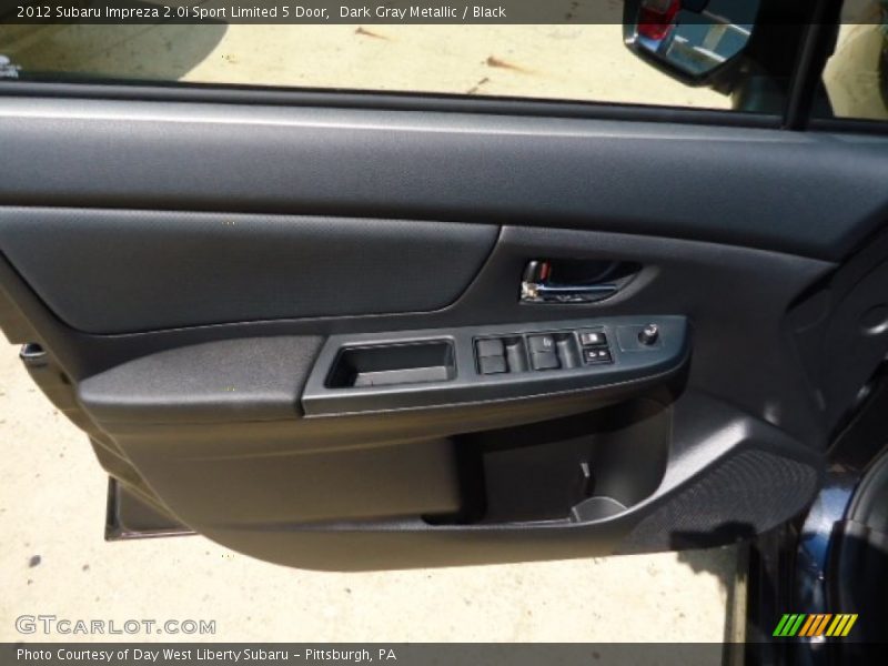 Dark Gray Metallic / Black 2012 Subaru Impreza 2.0i Sport Limited 5 Door