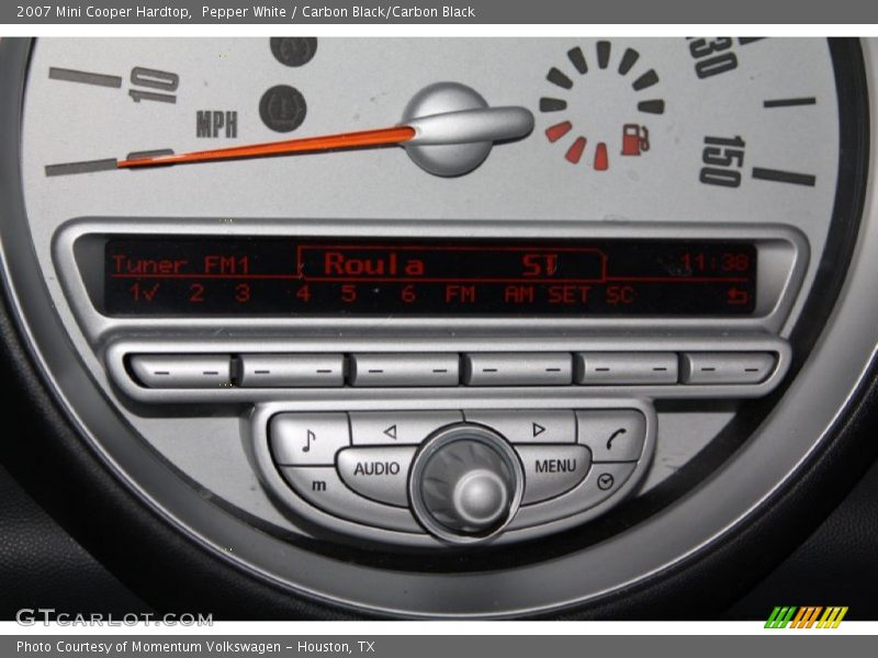 Pepper White / Carbon Black/Carbon Black 2007 Mini Cooper Hardtop