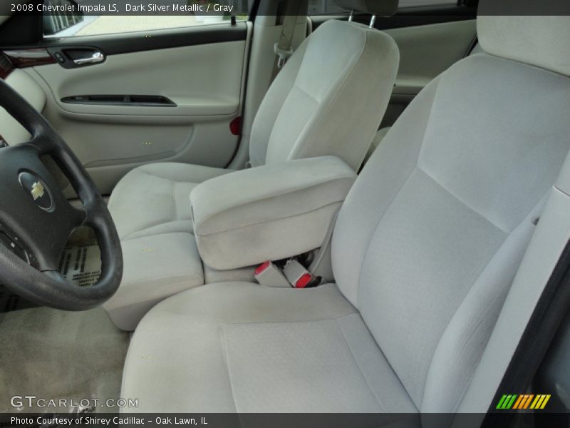Front Seat of 2008 Impala LS