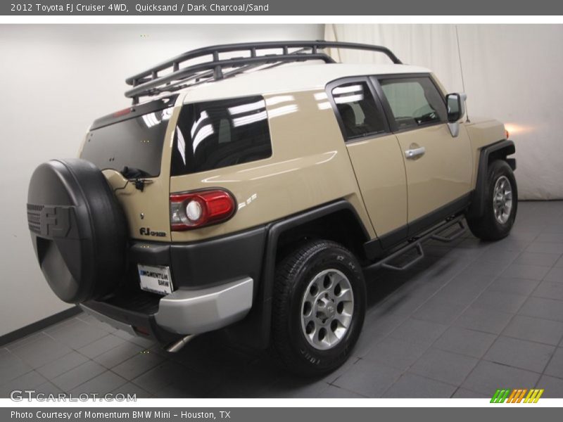 Quicksand / Dark Charcoal/Sand 2012 Toyota FJ Cruiser 4WD