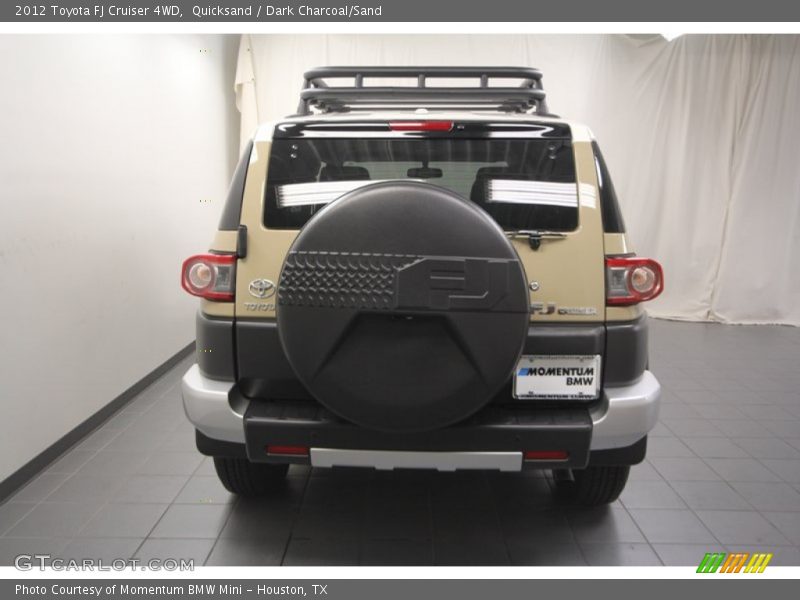 Quicksand / Dark Charcoal/Sand 2012 Toyota FJ Cruiser 4WD