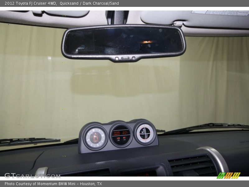 Quicksand / Dark Charcoal/Sand 2012 Toyota FJ Cruiser 4WD