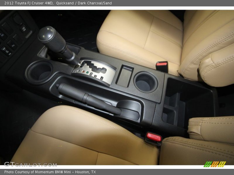Quicksand / Dark Charcoal/Sand 2012 Toyota FJ Cruiser 4WD