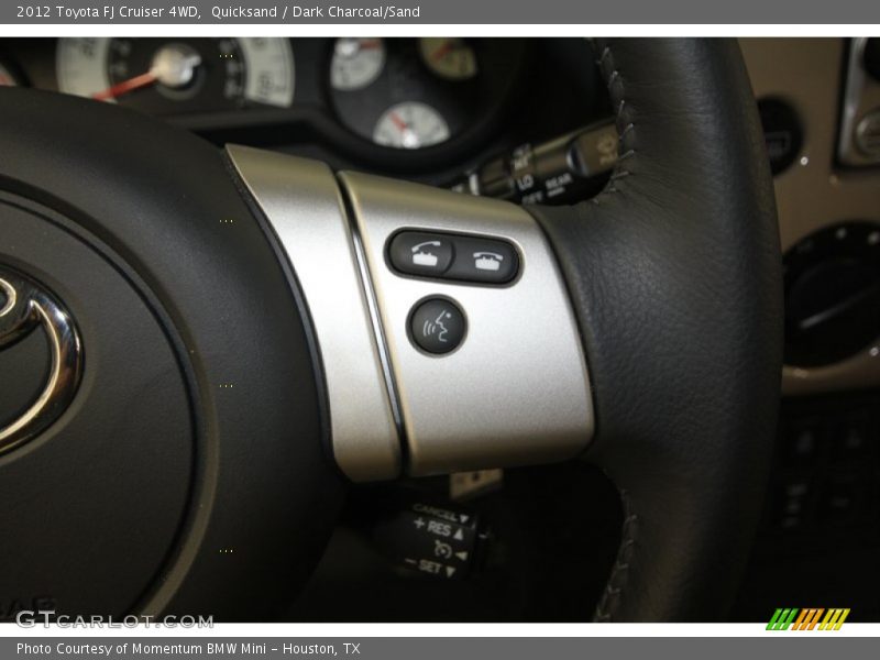 Quicksand / Dark Charcoal/Sand 2012 Toyota FJ Cruiser 4WD