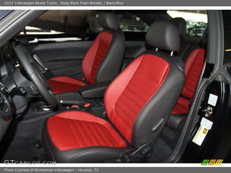  2013 Beetle Turbo Black/Red Interior