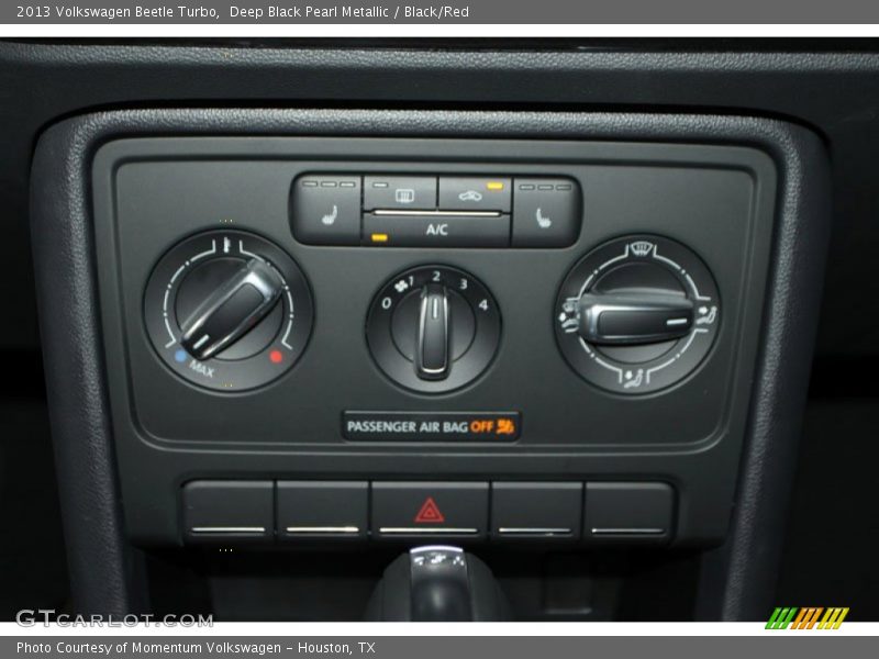 Controls of 2013 Beetle Turbo