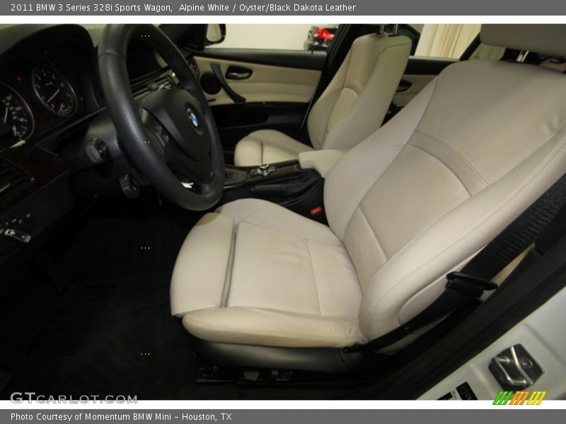 Alpine White / Oyster/Black Dakota Leather 2011 BMW 3 Series 328i Sports Wagon