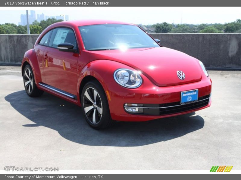 Tornado Red / Titan Black 2013 Volkswagen Beetle Turbo