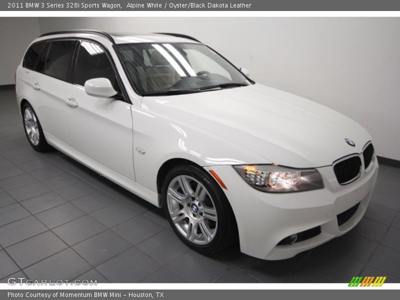 Alpine White / Oyster/Black Dakota Leather 2011 BMW 3 Series 328i Sports Wagon