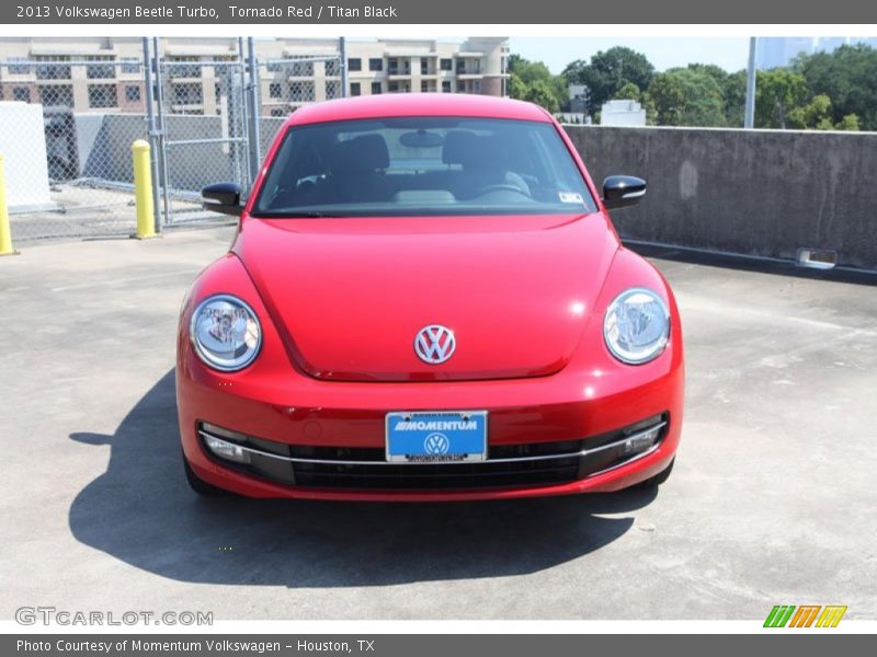 Tornado Red / Titan Black 2013 Volkswagen Beetle Turbo