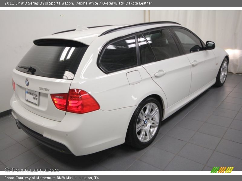 Alpine White / Oyster/Black Dakota Leather 2011 BMW 3 Series 328i Sports Wagon
