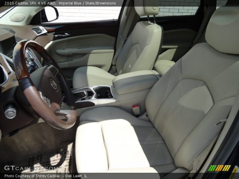 Imperial Blue / Shale/Brownstone 2010 Cadillac SRX 4 V6 AWD