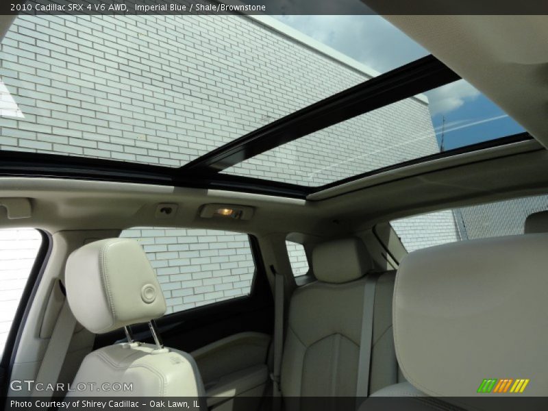 Imperial Blue / Shale/Brownstone 2010 Cadillac SRX 4 V6 AWD