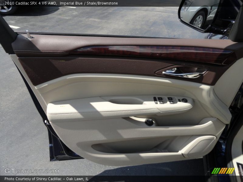 Imperial Blue / Shale/Brownstone 2010 Cadillac SRX 4 V6 AWD