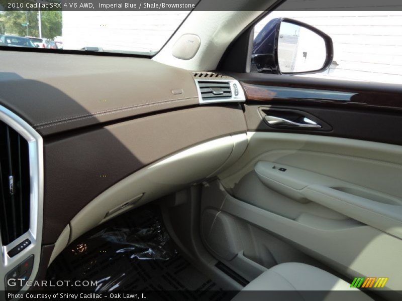 Imperial Blue / Shale/Brownstone 2010 Cadillac SRX 4 V6 AWD