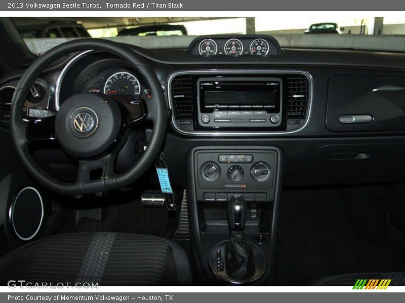 Tornado Red / Titan Black 2013 Volkswagen Beetle Turbo