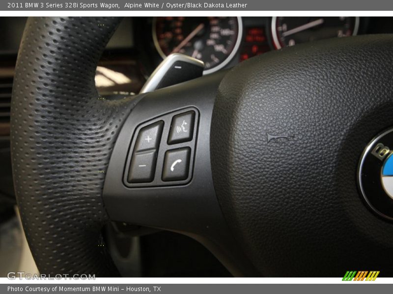 Alpine White / Oyster/Black Dakota Leather 2011 BMW 3 Series 328i Sports Wagon