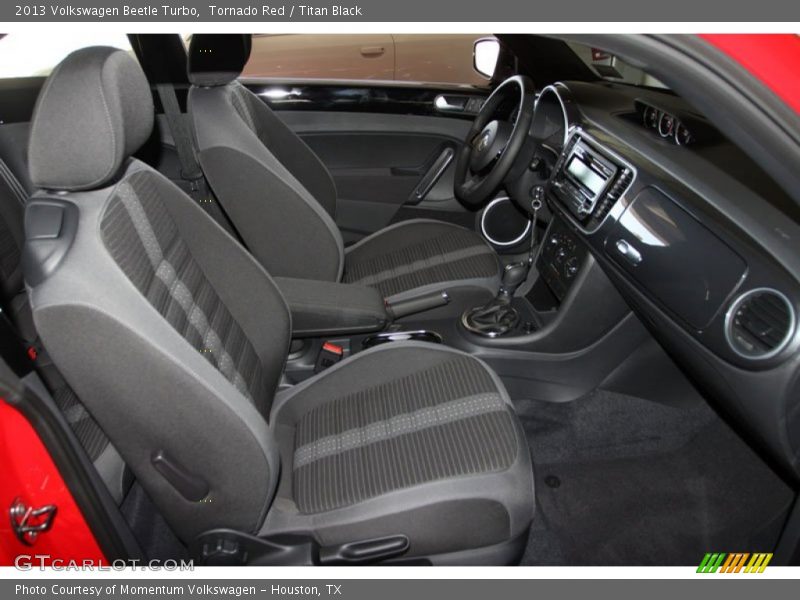Front Seat of 2013 Beetle Turbo