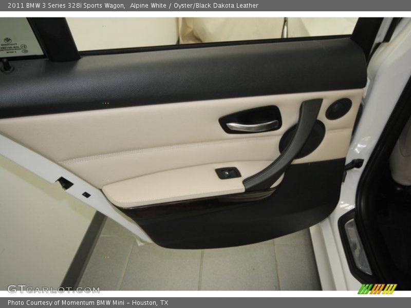 Alpine White / Oyster/Black Dakota Leather 2011 BMW 3 Series 328i Sports Wagon