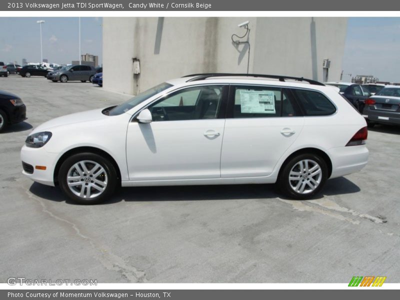  2013 Jetta TDI SportWagen Candy White